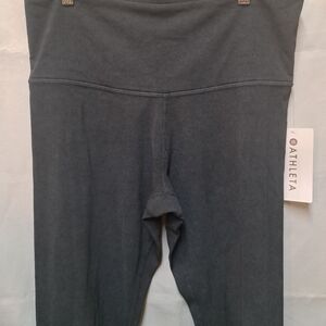 Athleta Women's NWT Elation Garment Dye 7/8 Tight Black Size 1X